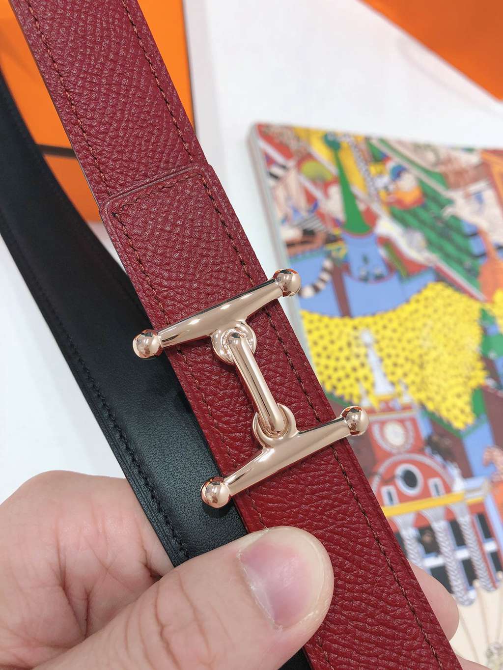 H**mes belts 24mm